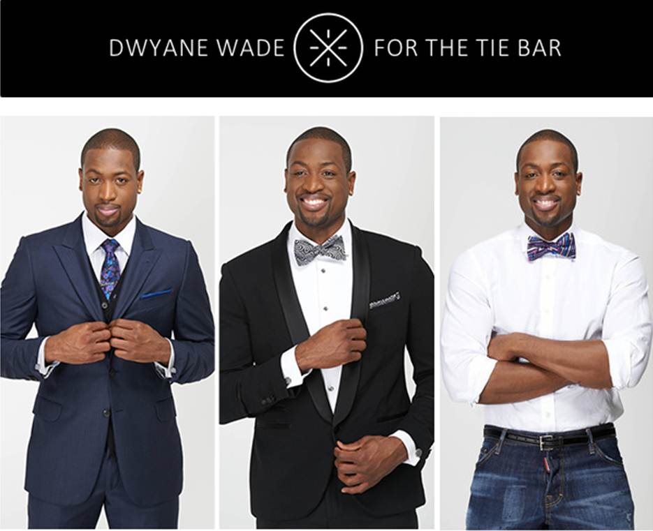 Dwayne Wade for The Tie Bar
