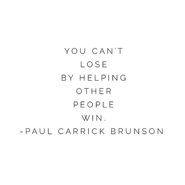 When you serve, you are served in return. #repost via @paulcbrunson #supersoulsunday #inspiration