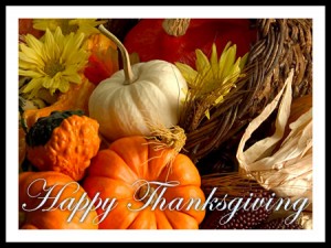 Happy Thanksgiving 300x225 Special Thanks To You!