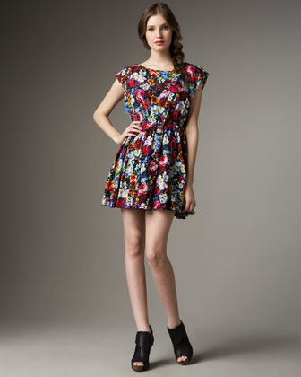 Matilda Boquet Print Dress Looks We Love: alice + olivias First Look At Spring  