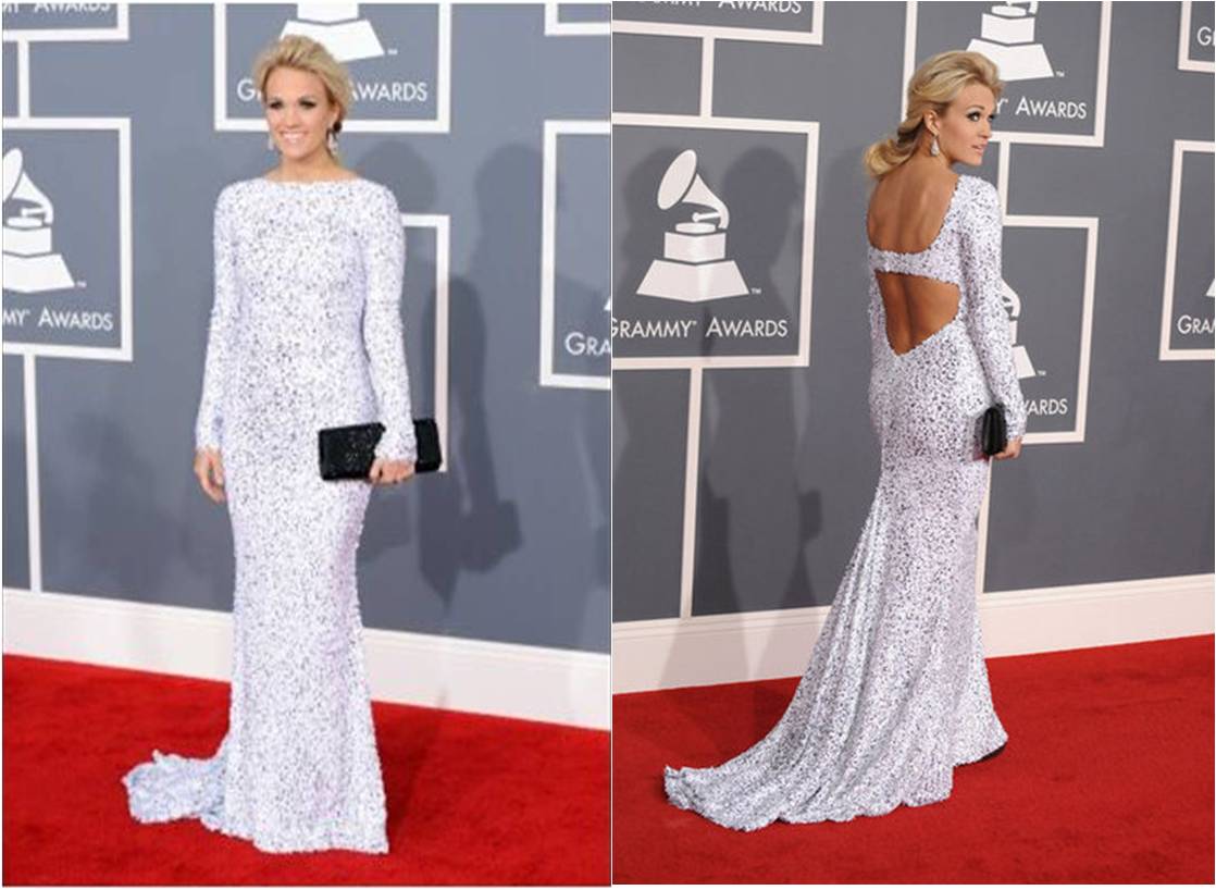 Carrie Underwood 2012 Grammys Grammy Awards 2012 Best Dressed