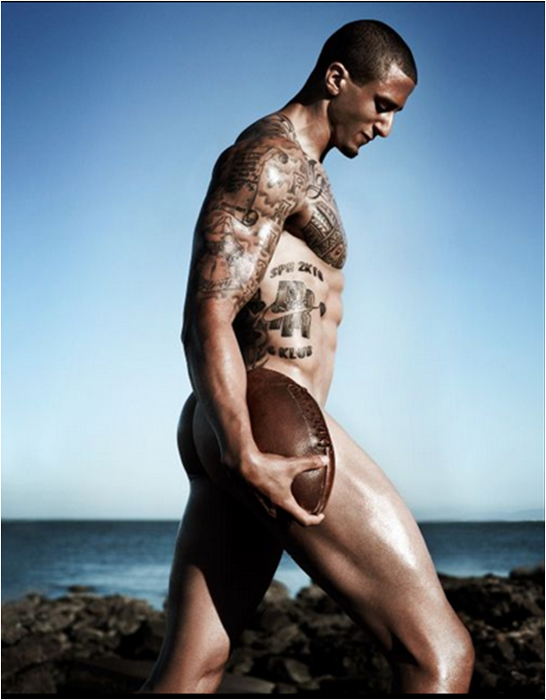 Colin K 2 Looks We Love: Colin Kaepernick Bares All For ESPN The Magazine Body Issue