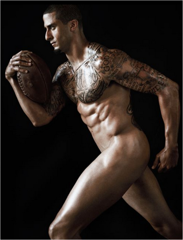 Colin K 5 Looks We Love: Colin Kaepernick Bares All For ESPN The Magazine Body Issue