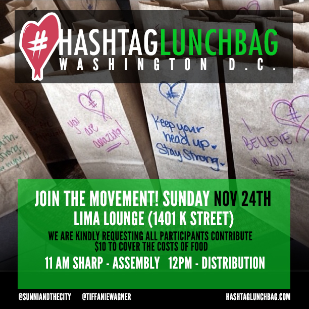 hashtaglunchbag nov #HashtagLunchBag DC Returns November 24th!