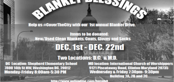 Help #CoverTheCity By Donating Blankets For The Homeless